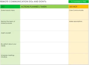 remote-communication-dos-and-donts-vorlage
