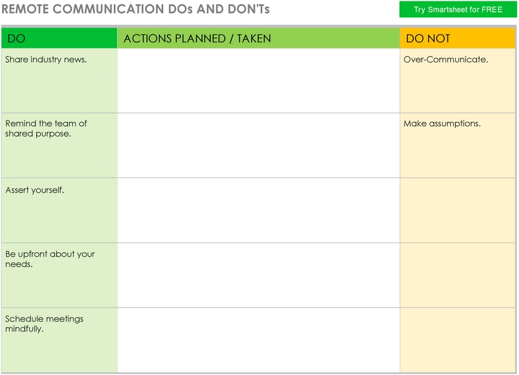 remote-communication-dos-and-donts-vorlage