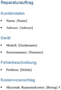 reparaturauftrag-vorlage-fuer-auftragsabwicklung