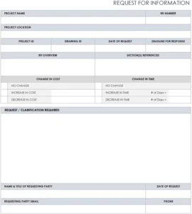 request-for-information-vorlage-fuer-projektmanagement