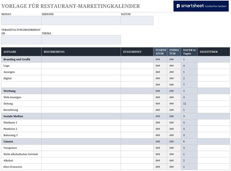 restaurant-marketingkalender-vorlage-excel