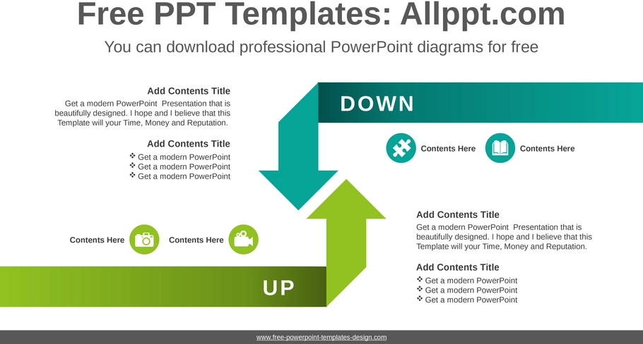 reverse-crossing-arrows-powerpoint-vorlage