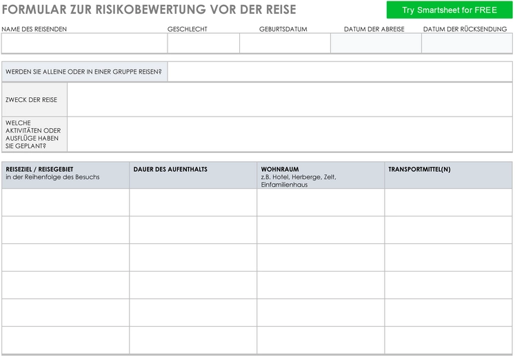 risikobewertung-vor-der-reise-vorlage