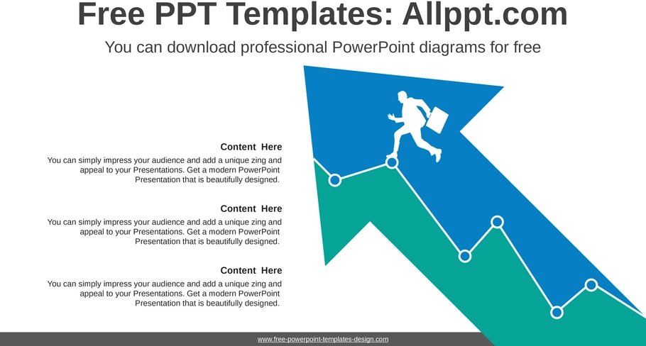 rising-arrow-chart-praesentationen-visualisieren-mit-powerpoint