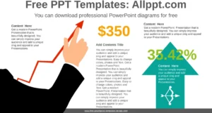 rising-businessman-powerpoint-vorlage-unternehmen-praesentationen