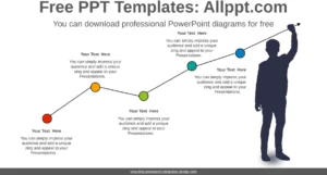 rising-line-diagramm-powerpoint-vorlage