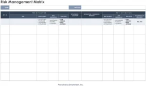 risk-management-matrix-vorlage