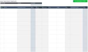 risk-tracking-template-fuer-projektmanagement