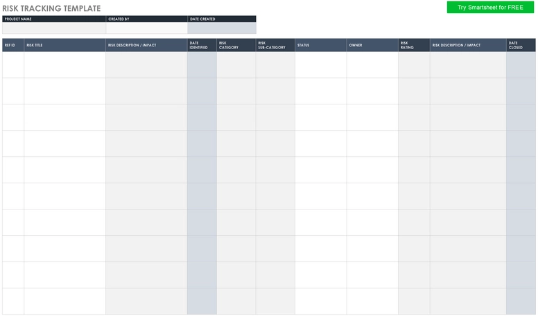 risk-tracking-template-fuer-projektmanagement