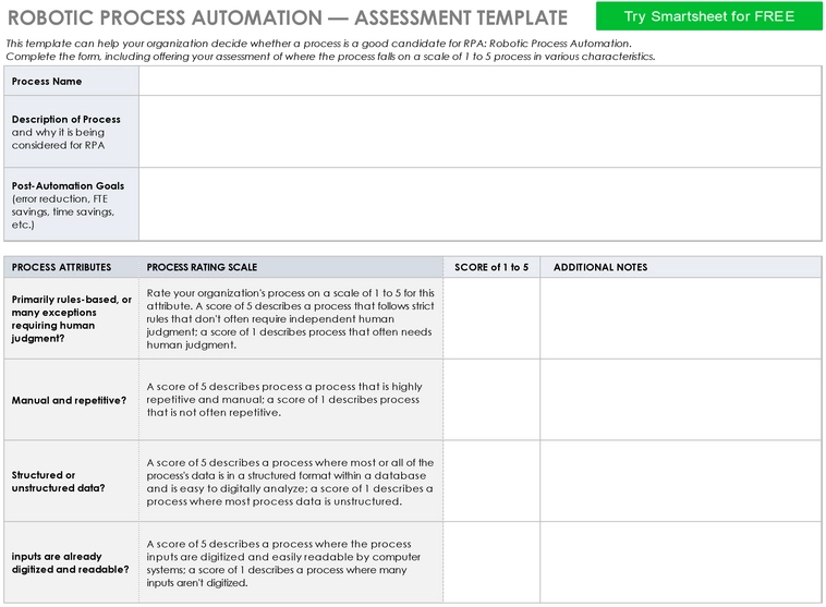 robotic-process-automation-evaluation-vorlage