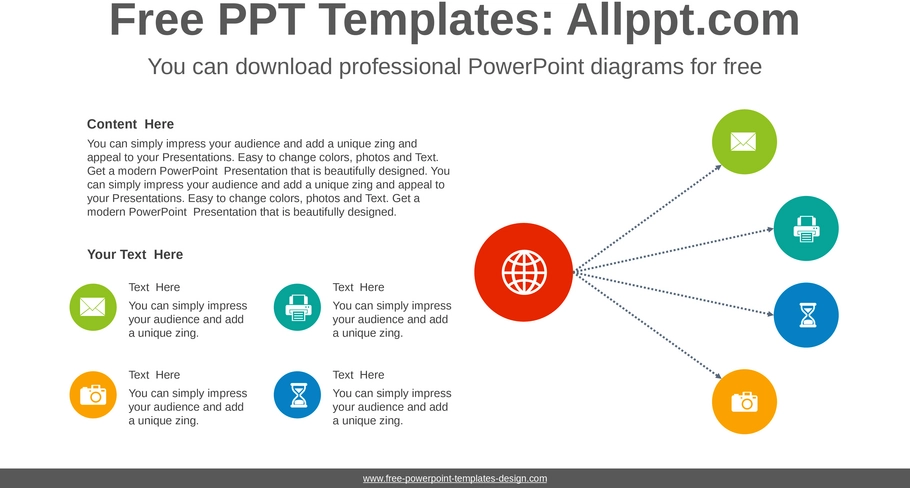 runde-semi-zirkulaere-powerpoint-vorlage