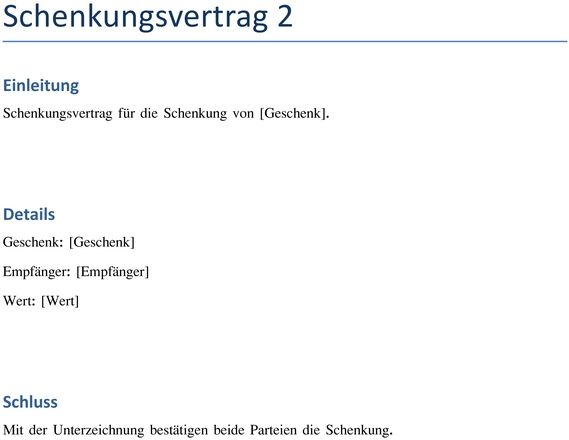 schenkungsvertrag-fuer-geschenke-rechtlich-absichern