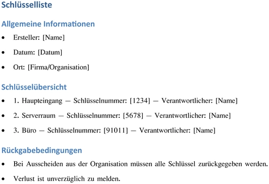 schluesselliste-fuer-bueroorganisation-und-sicherheit