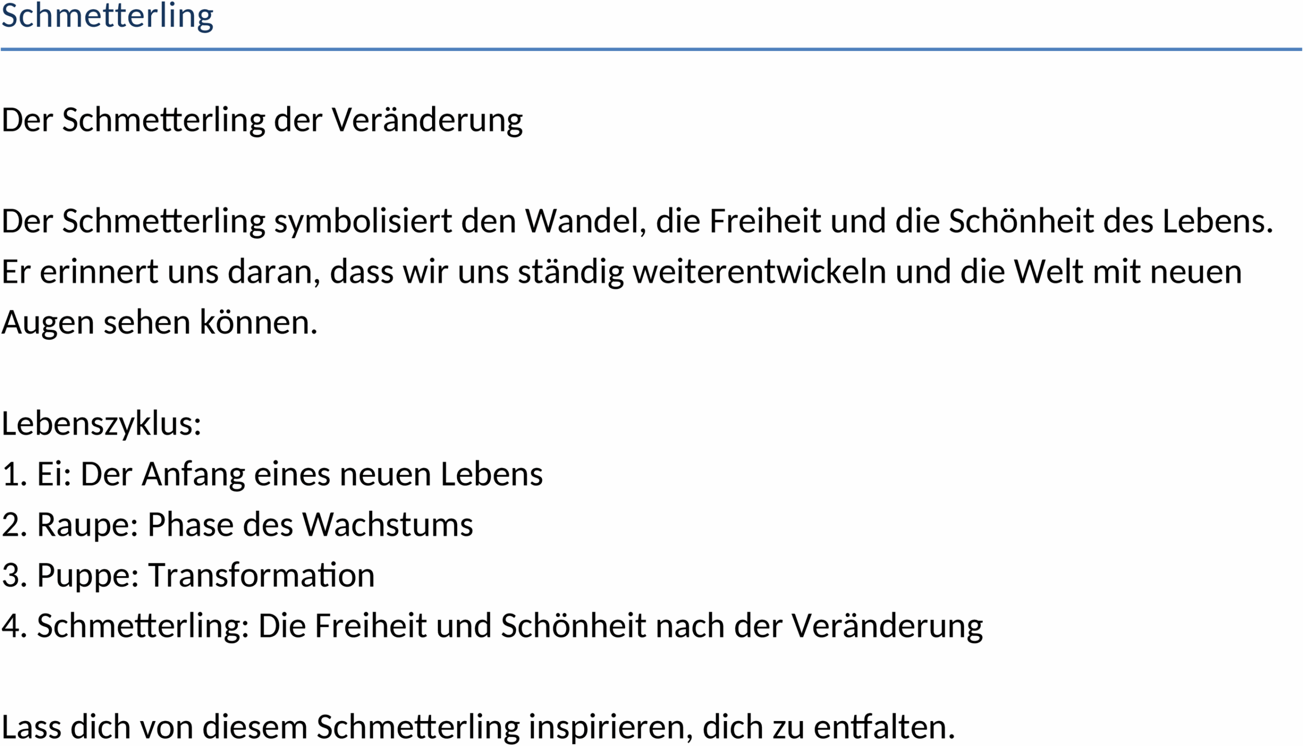 Word-Vorlage Schmetterling für Bastelprojekte