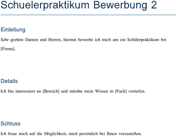 schuelerpraktikum-bewerbung-muster-vorlage