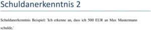 schuldanerkenntnis-vorlage-fuer-rechtliche-absicherung