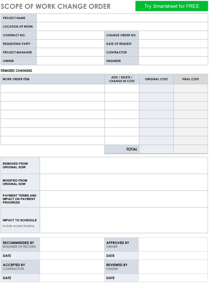 scope-of-work-change-order-vorlage