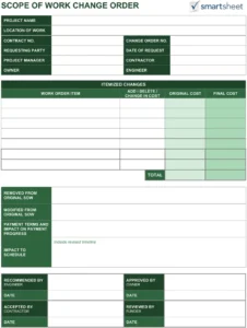 scope-of-work-change-order-vorlage