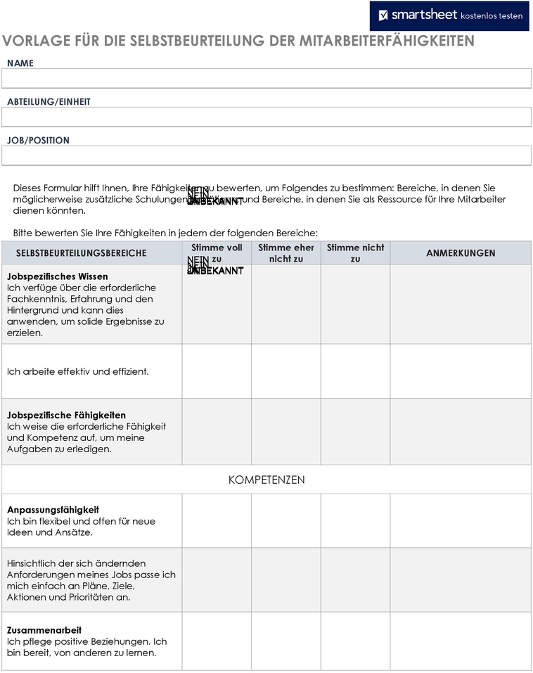 selbstbeurteilung-der-mitarbeiterfaehigkeiten-vorlage