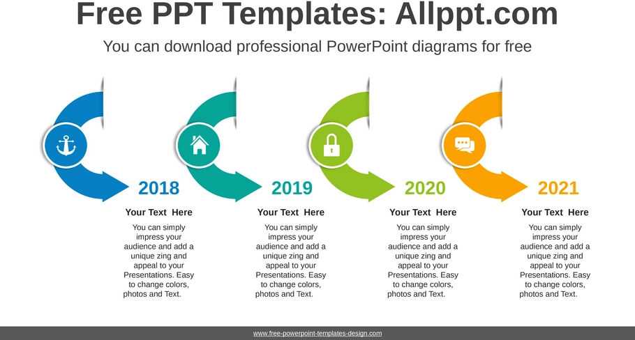 semi-donut-arrows-powerpoint-vorlage