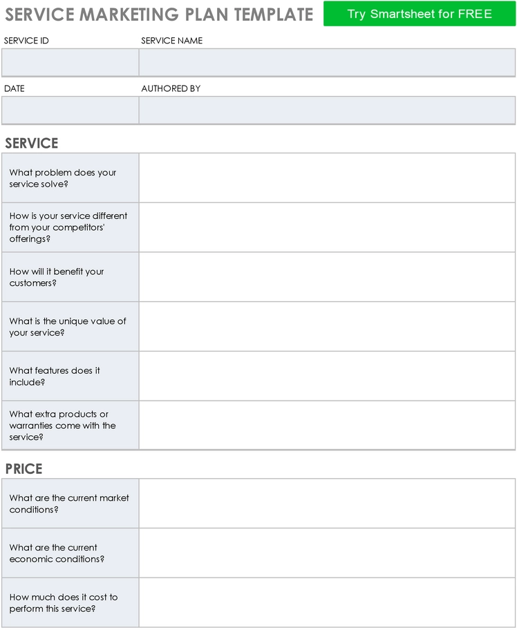 service-marketing-plan-vorlage-pdf