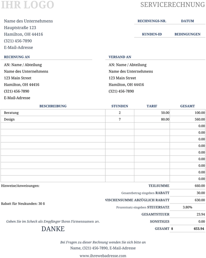 service-rechnung-excel-vorlage-optimieren