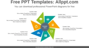 seven-wing-pinwheel-powerpoint-vorlage