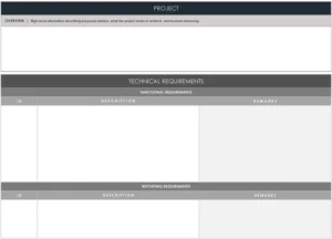 simple-project-requirements-vorlage