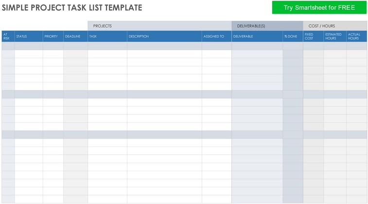 simple-project-task-liste-pdf