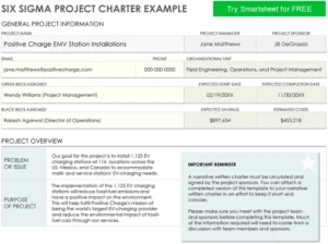 six-sigma-project-charter-vorlage