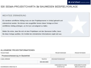 six-sigma-projektcharta-im-bauwesen-vorlage