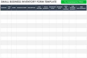 small-business-inventory-form