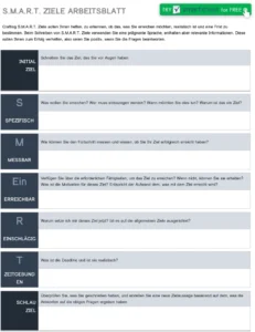 smart-ziele-arbeitsblatt-word