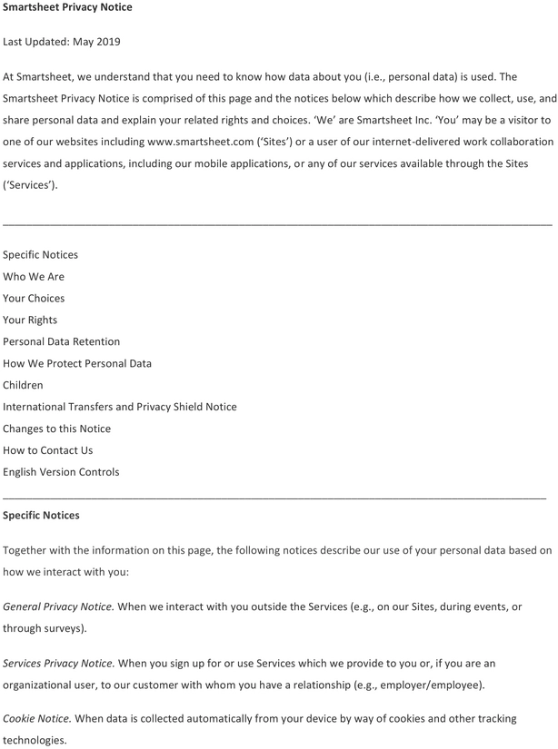 smartsheet-datenschutzrichtlinie-2019