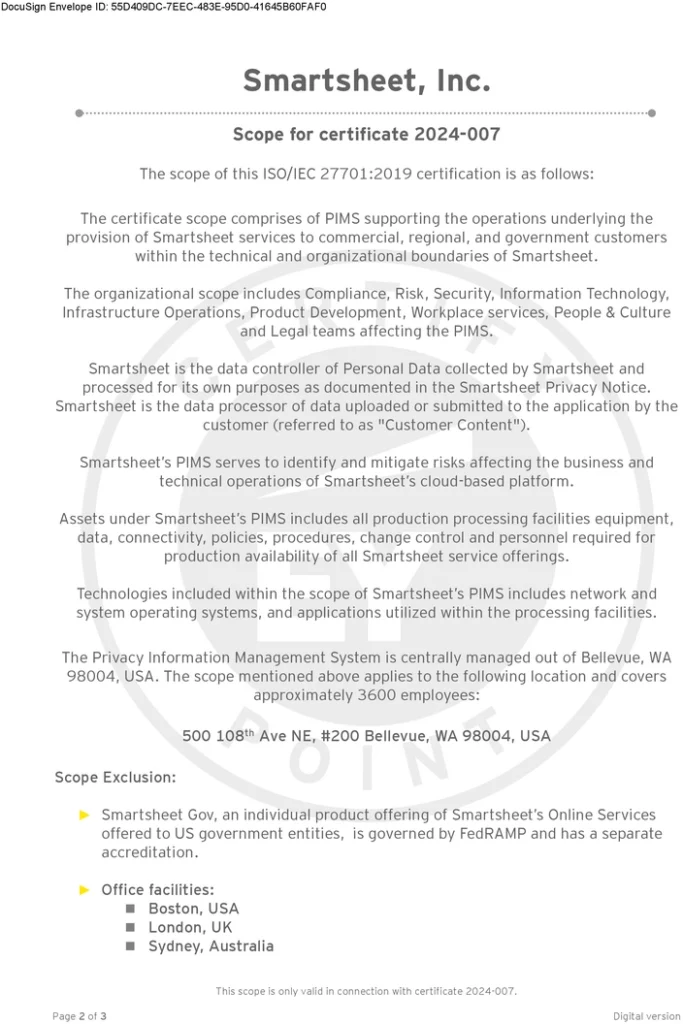 smartsheet-iso-27701-zertifikat-februar-2024