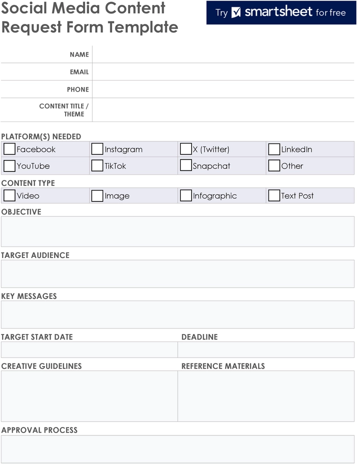 social-media-content-request-form