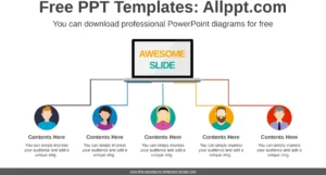 social-media-netzwerk-powerpoint-diagramm