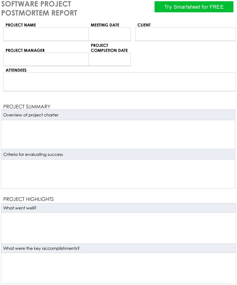 software-project-postmortem-report