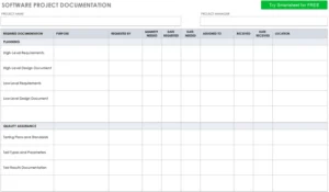 software-projektdokumentation-vorlage