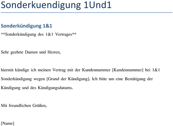 sonderkuendigung-bei-1und1-einfach-und-schnell