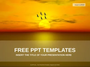 sonnenuntergang-powerpoint-vorlage-gestalten