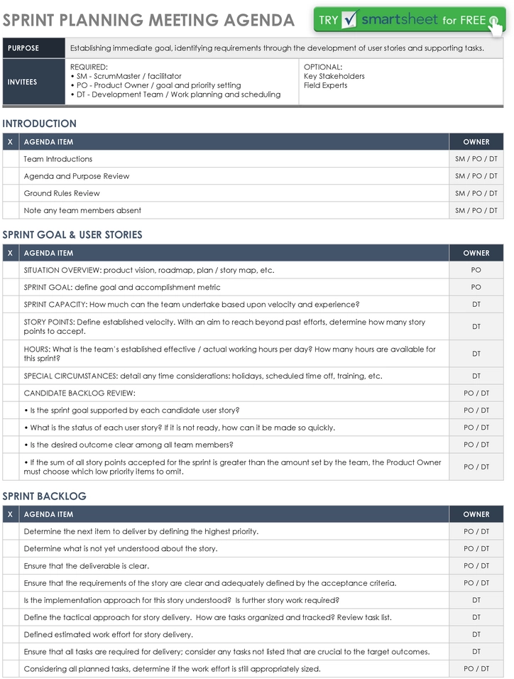 sprint-planungs-agenda-fuer-teamorganisation