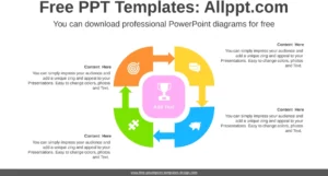 square-flow-arrows-powerpoint-vorlage