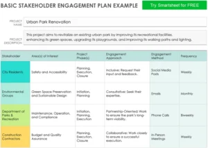 stakeholder-engagement-plan-vorlage