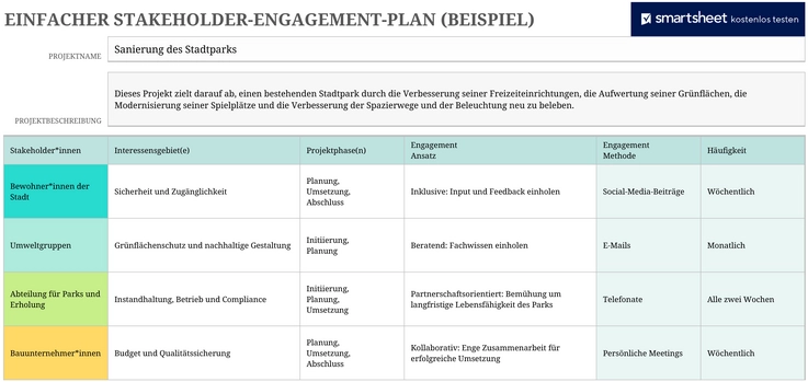 stakeholder-engagement-plan-vorlage-excel