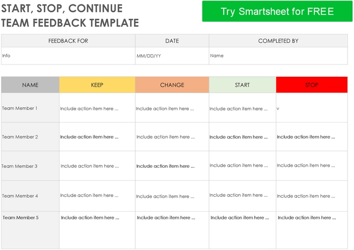 start-stop-continue-team-feedback- vorlage