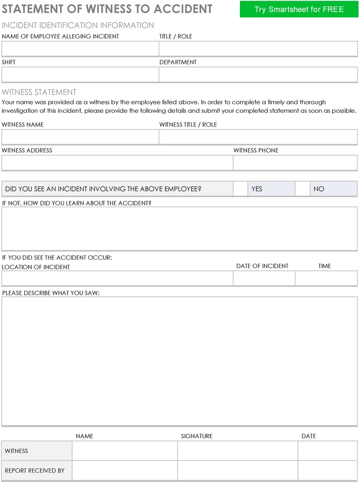statement-of-witness-to-accident-vorlage