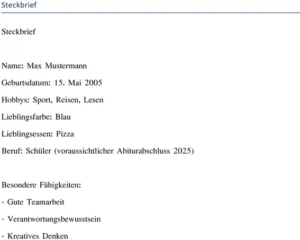 steckbrief-vorlage-persoenliche-praesentation
