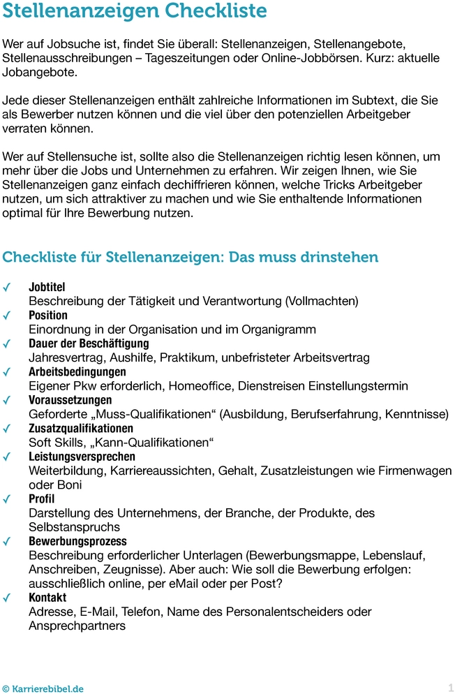 stellenanzeigen-checkliste-fuer-erfolgreiche-bewerbungen