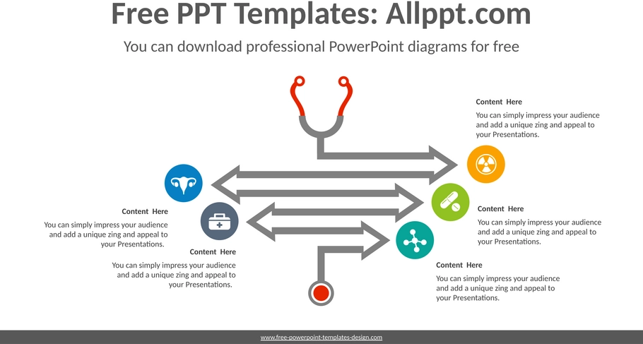 stethoskop-pfeildiagramm-powerpoint-vorlage.png